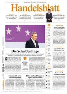 Handelsblatt  - 10 September 2024