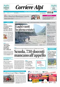 Corriere delle Alpi - 30 Agosto 2024