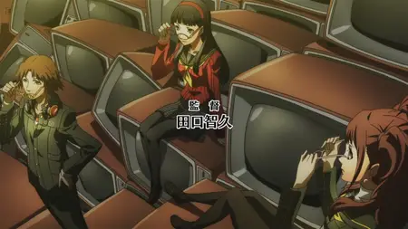 Persona 4 The Golden Animation (2014 S01E08 Not So Holy Christmas Eve orz