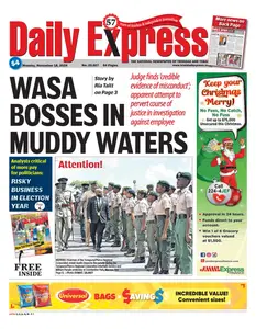 Trinidad & Tobago Daily Express - 18 November 2024