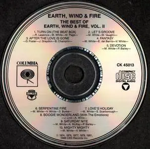Earth, Wind & Fire - The Best of Earth, Wind & Fire, Vol. II (1988)