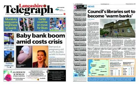 Lancashire Telegraph (Burnley, Pendle, Rossendale) – September 08, 2022