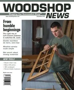Woodshop News - December 2015