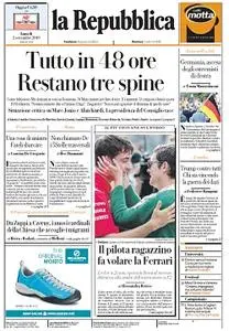 la Repubblica - 2 Settembre 2019