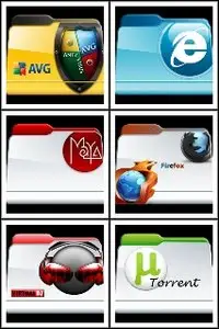 Program Files Folders Icons