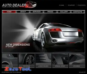 FlashMint 2011 Auto dealer flash template