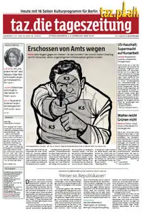 Tageszeitung TAZ vom 02 Oktober 2013