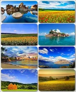 Magnificent scenery - wallpaper with nature