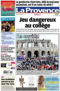 La Provence, Marseille - Samedi 30 Mars 2013
