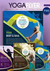 Yoga Flyer Bundle part 3