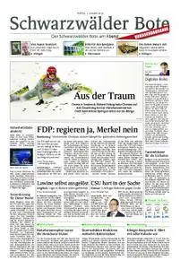 Schwarzwälder Bote Blumberg - 05. Januar 2018