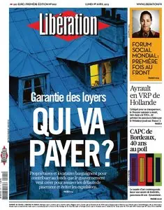 Libération N 9917 - Lundi 1er Avril 2013