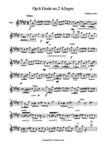 Op.6 Etude no.2 Allegro