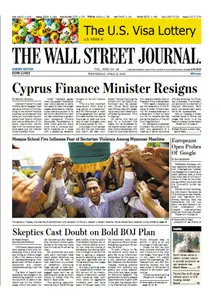 The Wallstreet Journal (Europe) April 03 2013