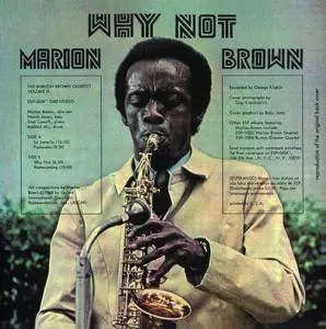 Marion Brown - Why Not? (1968) {ESP-Disk' ESP1040 rel 2002}