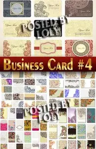 Business Cards #4 - Stock Vector