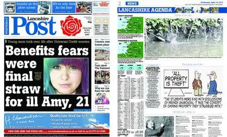 Lancashire Evening Post – April 18, 2018