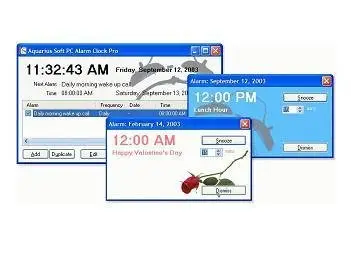 Aquarius Soft PC Alarm Clock Pro v3.9.0.5
