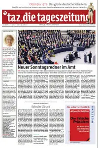 Tageszeitung TAZ vom 19 März 2012