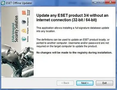 ESET Offline Updater v2.0 (codedate 4903-20100228)