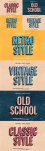 Old Classic Vintage 3D Text Effect TKCHPFT