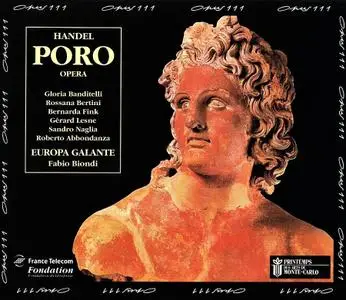 Fabio Biondi, Europa Galante - Handel: Poro, Rè dell'Indie (1994)