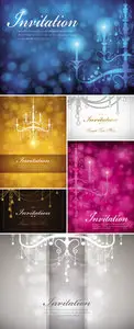 Vintage Backgrounds with Chandelier