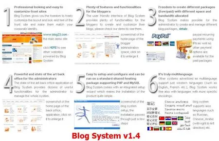 Blog System v1.4 : Web Blog Online Script