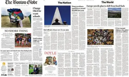 The Boston Globe – July 15, 2021