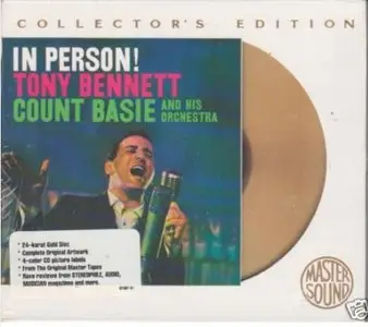 Tony Bennett - In Person with Count Basie (1959) (1994 Legacy gold cd)