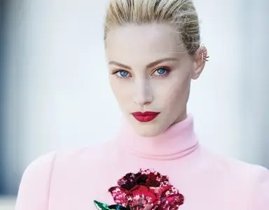 Sarah Gadon by Max Abadian for Fashion October 2015