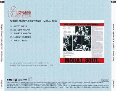 Rein De Graaff - Dick Vennik Quartet - Modal Soul (1977) {2015 Japan Timeless Jazz Master Collection Complete Series}