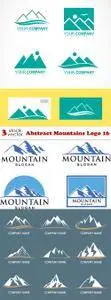 Vectors - Abstract Mountains Logo 16