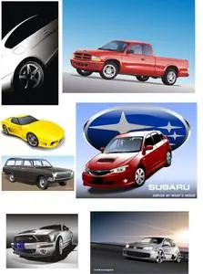 23 Car Vectors