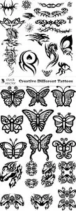 Vectors - Creative Different Tattoos