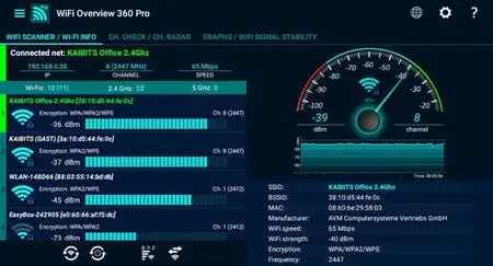 WiFi Overview 360 Pro v4.64.04