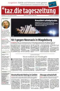 Tageszeitung TAZ vom 16 Januar 2012