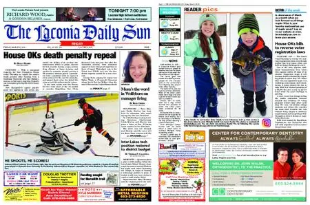 The Laconia Daily Sun – March 08, 2019