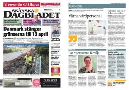Skånska Dagbladet – 14 mars 2020