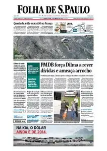 Folha de São Paulo - 25 de março de 2015 - Quarta