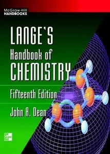 Lange's Handbook of Chemistry, 15 edition (repost)