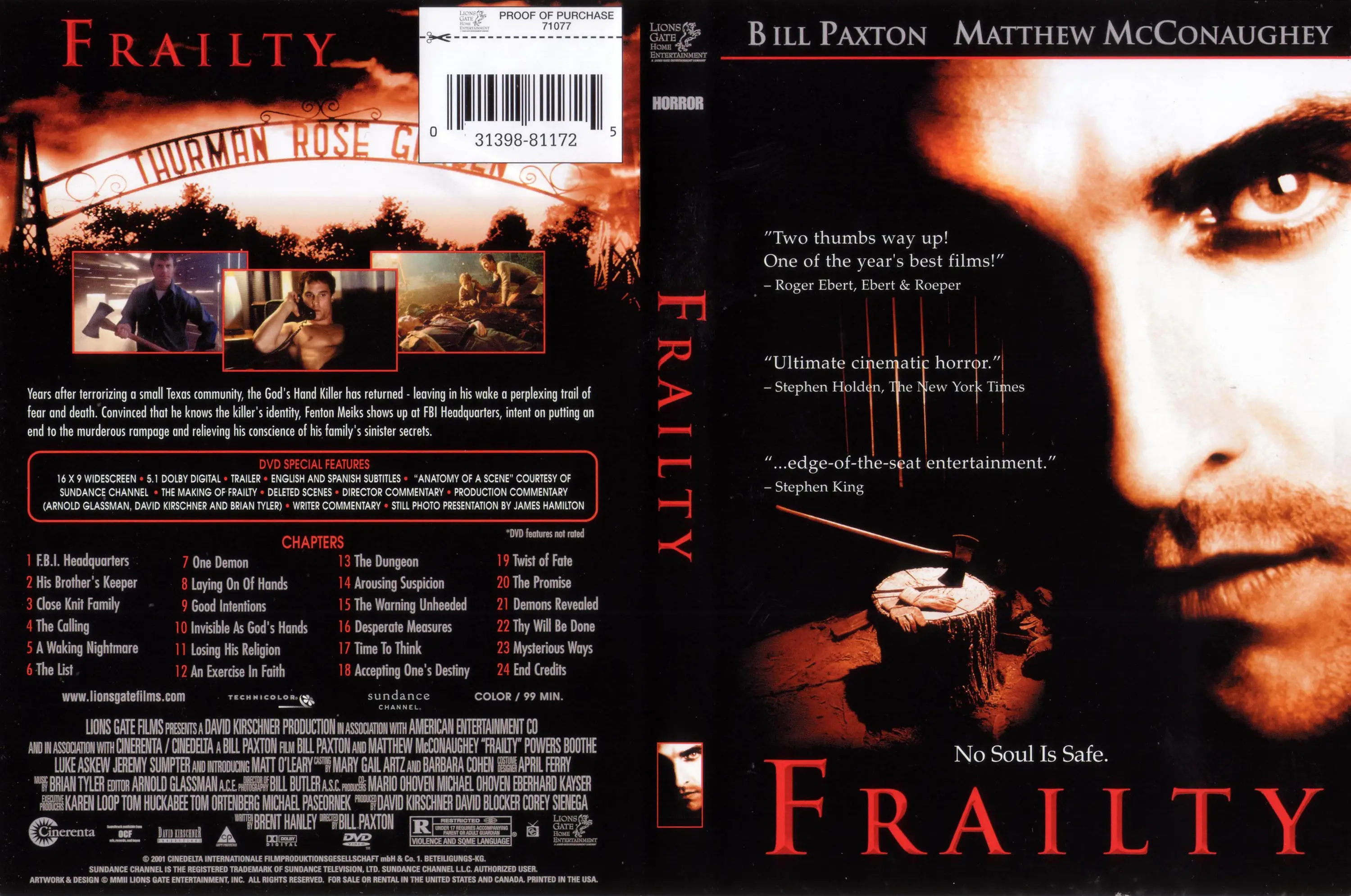 2001 Frailty