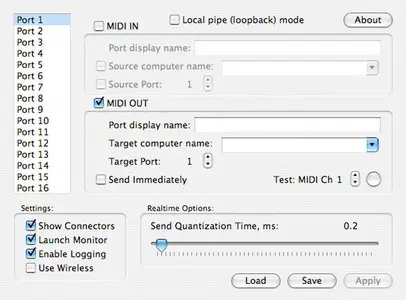 MusicLab MIDIoverLAN CP 3.3.921 (Win/Mac)