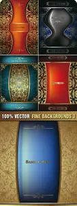 Stock Vector - Fine Backgrounds 3