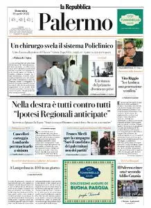 la Repubblica Palermo - 10 Aprile 2022