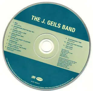 Original Album Series: The J. Geils Band (2009) [5CD Box Set, Rhino 8122 79833 8]