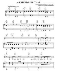 A Friend Like That - Hawk Nelson, Jason Ingram (Piano-Vocal-Guitar)
