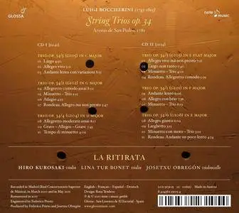 La Ritirata - Boccherini: String Trios, Op. 34 (2017)