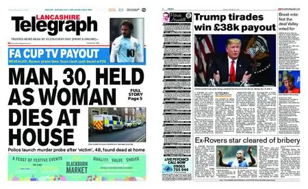 Lancashire Telegraph (Burnley, Pendle, Rossendale) – December 11, 2018
