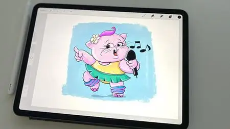 Create A Cartoon Illustration In Procreate